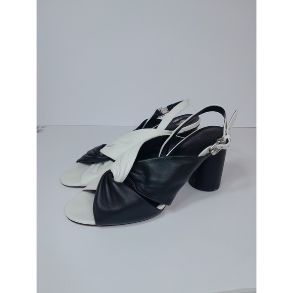 Rebecca Minkoff Shoes - Rebecca Minkoff Womens Agata Leather Black White Leather sz 9 M